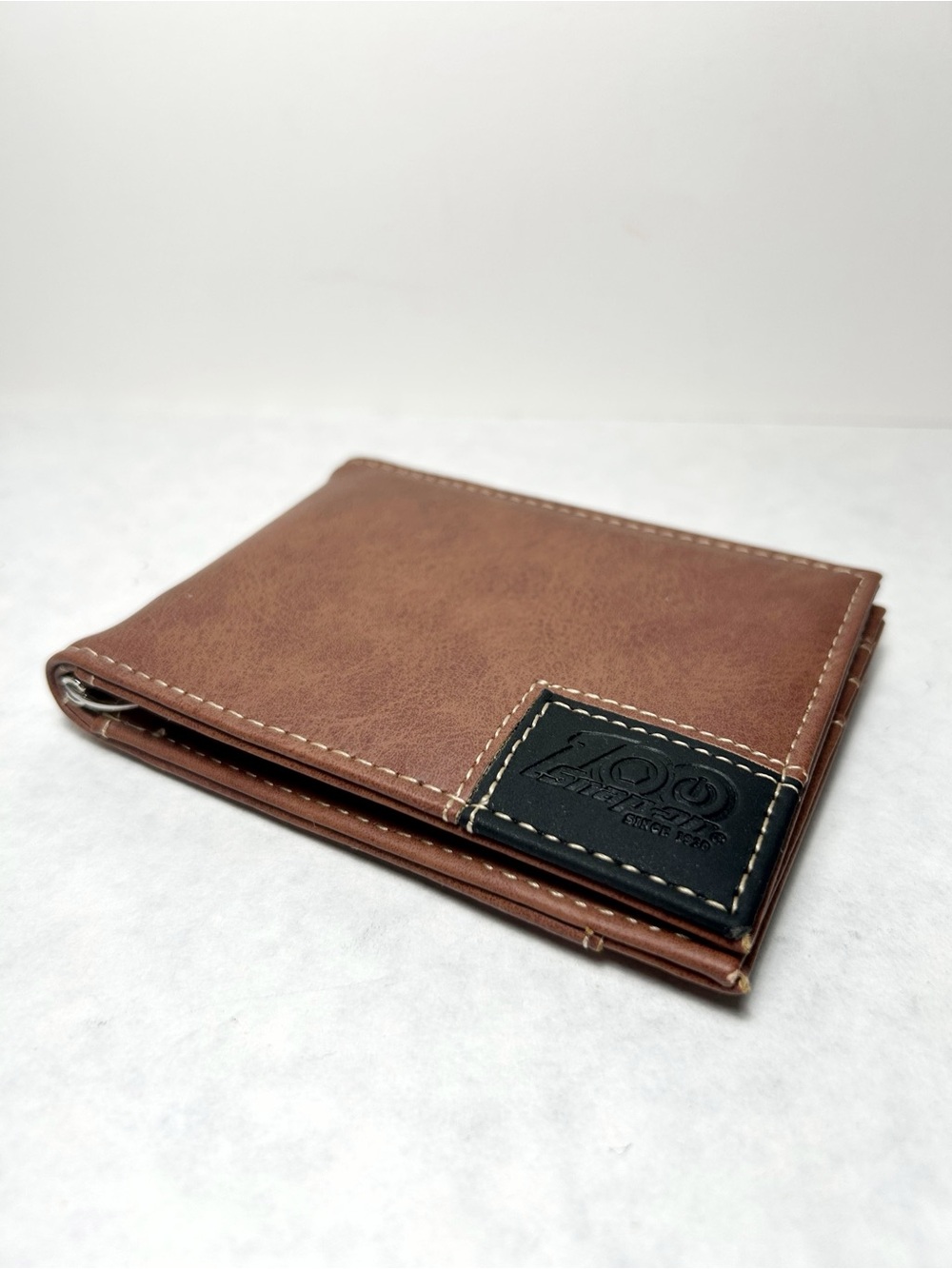 Snap-On Tools 100th Anniversary Commemorative Brown Wallet with Money Clip NWOT